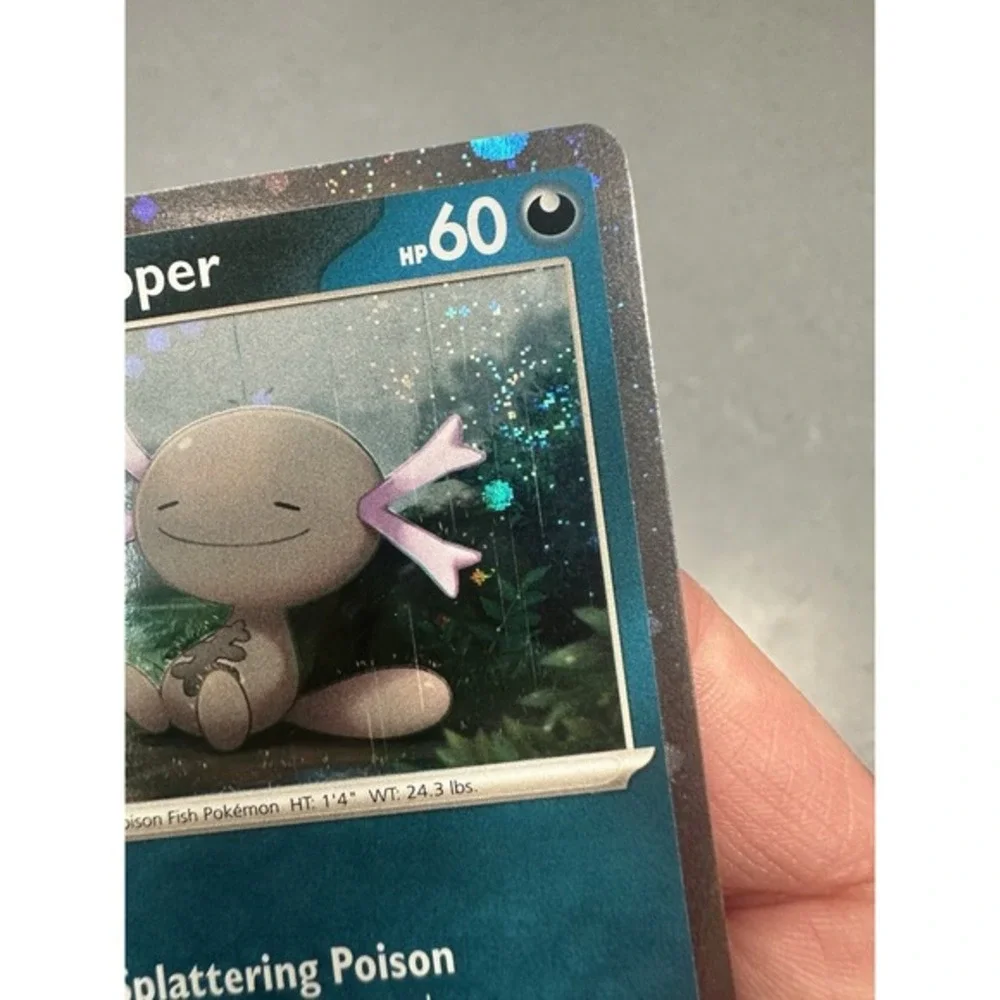 Paldean Wooper 041‎ Pokémon TCG Promo Cosmos Holo With DOUBLE FART SWIRL 🌀NM